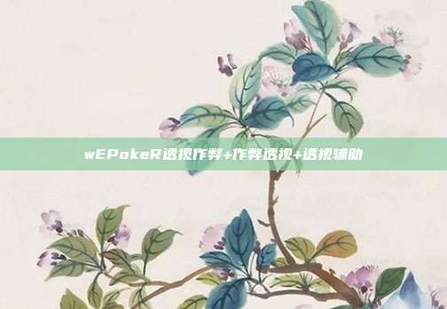 wEPokeR透视作弊+作弊透视+透视辅助