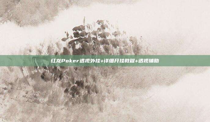 红龙Poker透视外挂+详细开挂教程+透视辅助